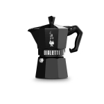 Кафеварка за 6 кафета Moka Exclusive, черна, Bialetti Италия