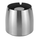 Ветроустойчив пепелник Ø 7.5 cм HELLA INOX, цвят инокс