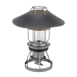 Настолен и за окачване LED фенер Ø 21 x h 26 см GREY