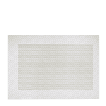 Правоъгълна подложка за хранене с кант 45 x 30 см PVC, бежов цвят, 6 броя