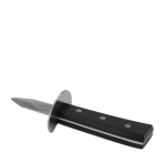 Нож за стриди с пластмасова черна дръжка