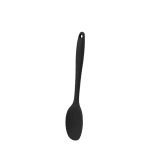 Силиконова лъжица 20 см, черен цвят