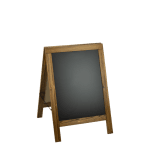 Информационна дъска за писане 76 x 50.8 см, кафяв цвят