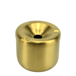 Ветроустойчив пепелник Ø 8 cм, златен цвят