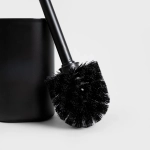 Комплект за баня 3 части SALTI - черен цвят, HOMLA Полша