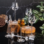 ARDEA чаши за ракия на столче 60 мл - 6 броя, Bohemia Crystalite