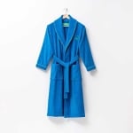 Халат за баня Neutral M/L, син цвят, United Colors Of Benetton