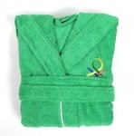 Детски халат за баня Kids 7-9 години, зелен цвят, United Colors Of Benetton