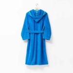 Халат за баня с качулка Rainbow M/L, син цвят, United Colors Of Benetton