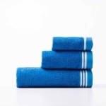 Комплект 3 броя кърпи Rainbow, син цвят, United Colors Of Benetton