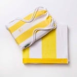 Плажна кърпа 90 х 160 см Rainbow, жълта, United Colors Of Benetton