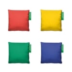 Комплект от 4 броя възглавници 45 x 45 см Rainbow, 4 цвята, United Colors Of Benetton