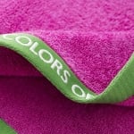 Плажна кърпа 90 х 160 см Summer, лилава, United Colors Of Benetton