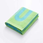 Плажна кърпа 180 х 180 см Summer XL, синьо и зелено, United Colors Of Benetton