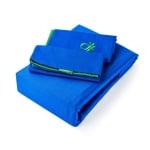 Спален двулицев комплект 4 части Rainbow, цвят син и зелен, United Colors Of Benetton