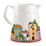 Красива кана за вода порцелан 1.5 л Egan