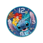 Стенен часовник Disney Stitch 35 см, син цвят, EGAN Италия