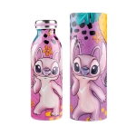 детска розова термобутилка Stitch