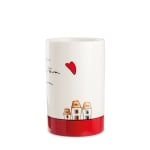 Поставка за прибори 16 см Le Casette - червена, Egan Италия