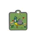 подложка за горещи съдове - зелена