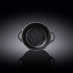 Порцеланов МИНИ съд за готвене капак 600 мл SlateStone Black, WILMAX Англия