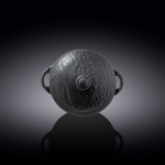 Порцеланов МИНИ съд за готвене капак 600 мл SlateStone Black, WILMAX Англия