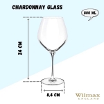 Чаши за вино 800 мл - 2 бр Crystallite, Wilmax Англия