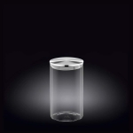 Модерен стъклен буркан с капак 1.1 л Thermo Glass Wilmax