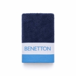 Синя кърпа за баня Benetton 30 x 50 см