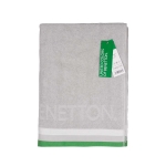 памучна сива плажна кърпа Benetton 90x160 см