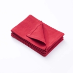 Комплект 4 броя текстилни салфетки Fw23 40 х 40 см, червен цвят, United Colors of Benetton