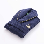 Тъмно син халат за баня L/XL United Colors of Benetton