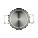 Тенджера с капак 20 х 9 см - неръждаема стомана, Masterpro Legacy