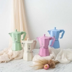 Кафеварка за 3 кафета Moka Exclusive, зелена, Bialetti Италия