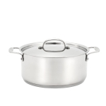 тенджера с капак от стомана 24 см