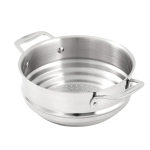 стоманен уред за готвене на пара