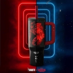 Термочаша със сламка 900 мл - Stranger Things, Bialetti Италия