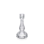 Стъклен свещник DIAMOND с височина 18 см