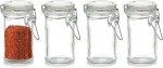 Сет от 4 бр стъклени бурканчета за подправки - 100 мл, ZELLER Германия