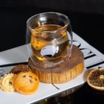 Двустенна чаша за чай 250 мл с декор
