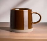 Керамична чаша за чай 250 мл Woodstock, кафяв цвят, Kapimex Холандия