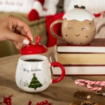 коледна чаша с капаче 400 мл