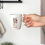 чаша за чай с котенце