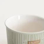 красива чаша за чай - зелена