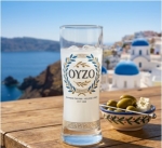 Стъклени чаши за узо 185 мл YAMAS, 12 броя