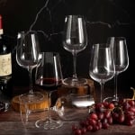 STRIX чаши за червено вино 450 мл 6 броя, Bohemia Crystalite