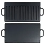 двустранна чугунена грил плоча