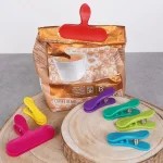 Щипки за затваряне на пликове 7 бр - цветни, VL Полша