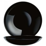 Evolutions дълбока чиния 26 см - 6 броя, черен цвят, Arcoroc Франция