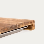 дървена дъска с тавичка 35 x 25 см